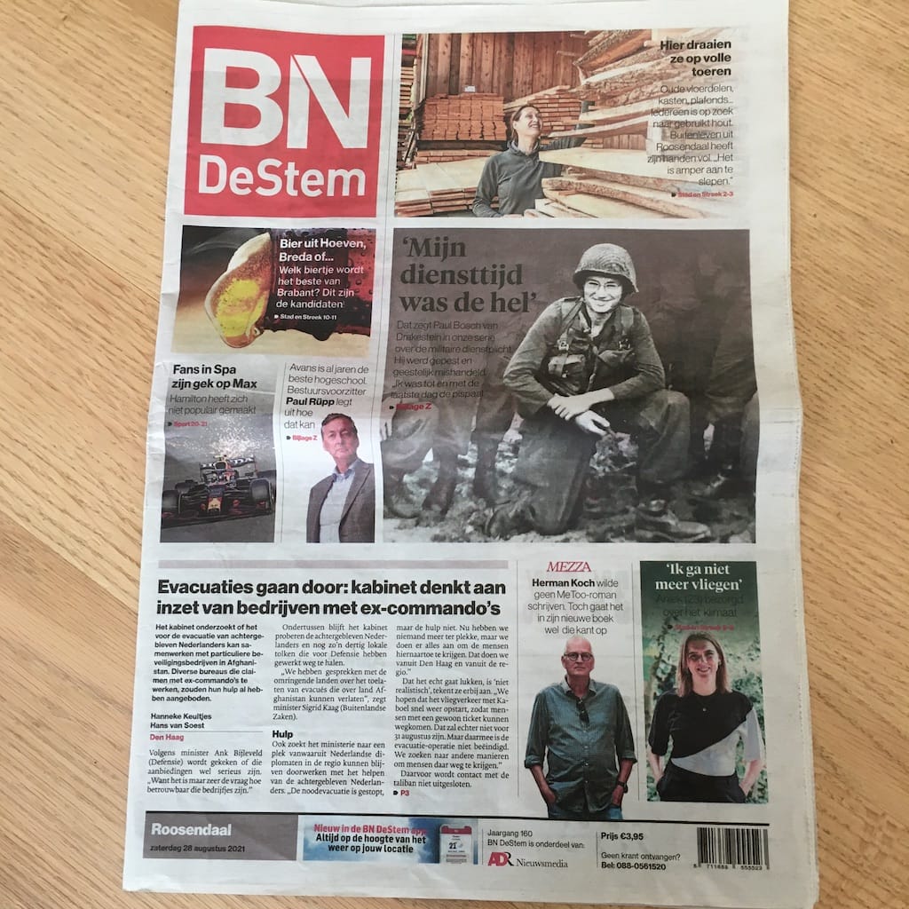 Voorpagina nieuws Buitenleven