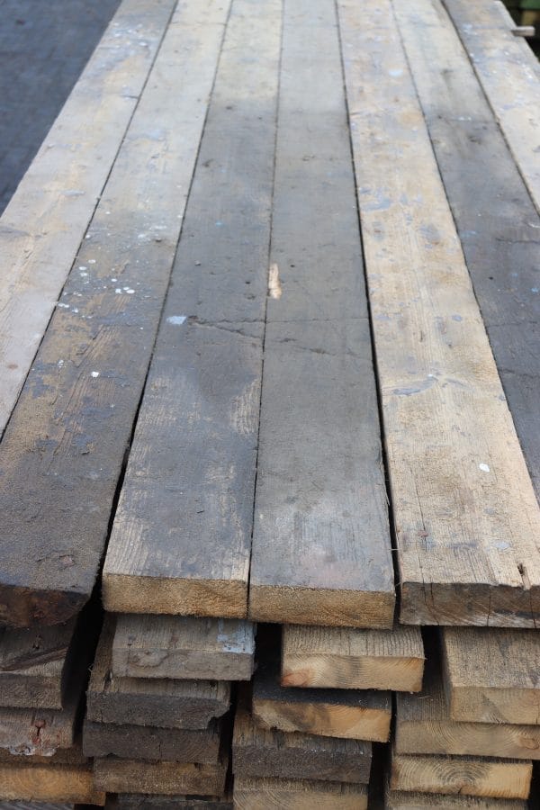 Barnwood dikte 4 cm geleefd oud hout