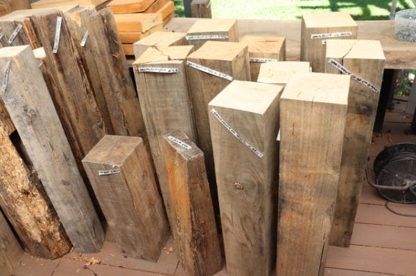 zuilen en pilaren van gebruikt hout te koop groot assortiment